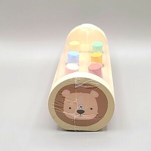 Wooden Hammer Bench for 2+ Kids, it Rolls, NWOT